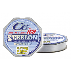 ŻYŁKA STEELON ICE CRISTAL CLEAR FLUOROCARBON COATED 0.18/50